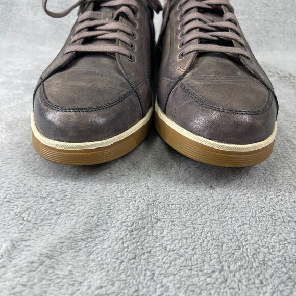 Cole Haan Vartan Sport Mens Sneakers US 8.5 M Gray Leather Casual Shoes C21802 - Picture 6 of 11